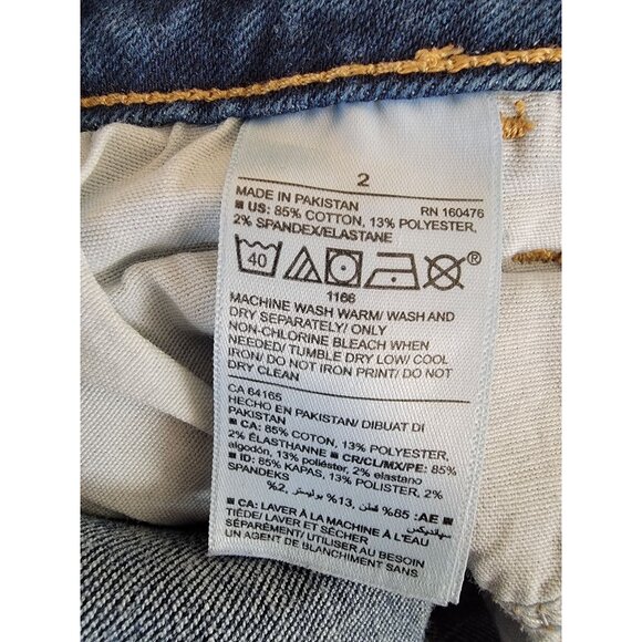 Old Navy Rockstar Super Skinny High Rise Jeans With Secret-Slim Pockets Size 2 - Picture 5 of 5